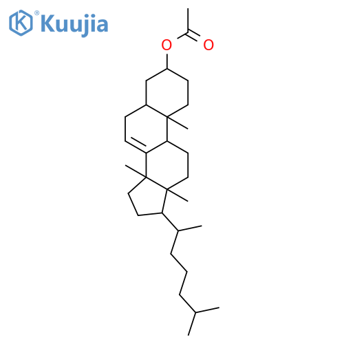 [10,13,14-trimethyl-17-(6-methylheptan-2-yl)-1,2,3,4,5,6,9,11,12,15,16,17-dodecahydrocyclopenta[a]phenanthren-3-yl] Acetate structure