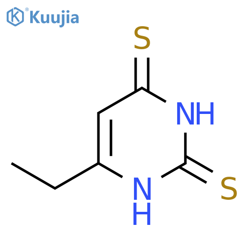 6-Ethylpyrimidine-2,4-dithiol structure