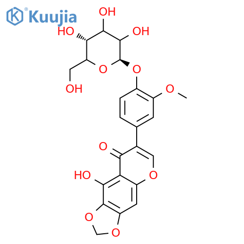 Irifloside structure