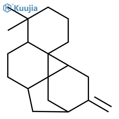(4aS,6aS,8S,11aS,11bS)-4,4,11b-trimethyl-9-methylidenetetradecahydro-8,11a-methanocyclohepta[a]naphthalene structure