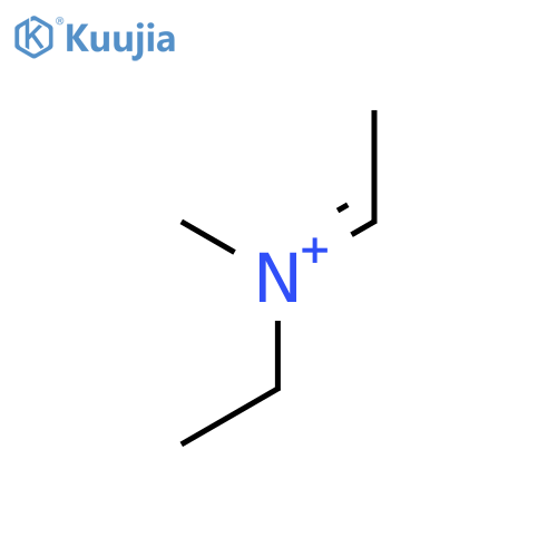 ETHANAMINIUM, N-ETHYLIDENE-N-METHYL- structure