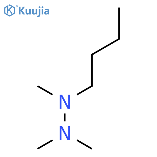 Hydrazine,1-butyl-1,2,2-trimethyl- structure