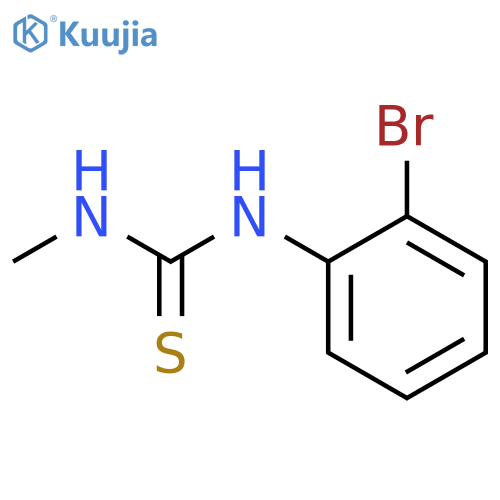 1-(2-Bromophenyl)-3-methylthiourea structure