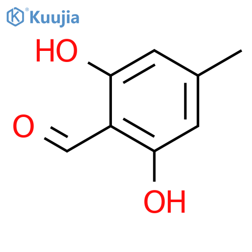 2,6-Dihydroxy-4-methylbenzaldehyde structure