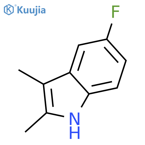 5-Fluoro-2,3-dimethyl-1H-indole structure