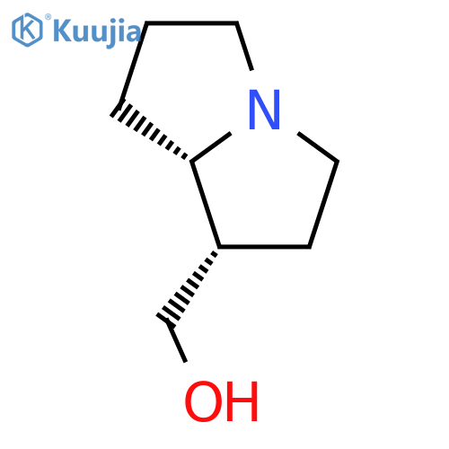 1H-Pyrrolizine-1-methanol,hexahydro-, (1S,7aS)- structure