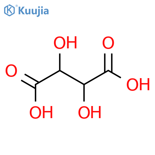 DL-Tartaric acid structure