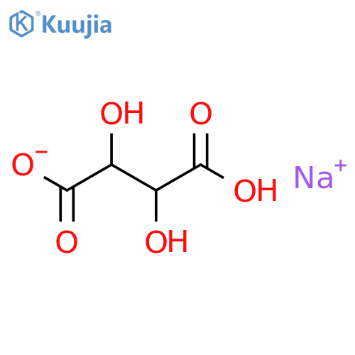 Sodium bitartrate structure