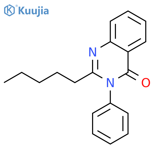 2-pentyl-3-phenylquinazolin-4(3H)-one structure