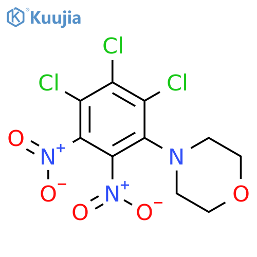 4-(2,3,4-Trichloro-5,6-dinitrophenyl)morpholine structure