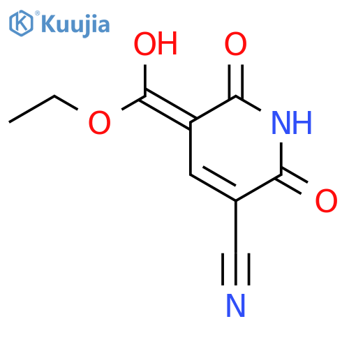 Ethyl 5-cyano-2,6-dihydroxypyridine-3-carboxylate structure