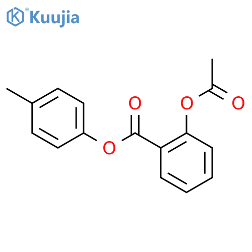 2-(Acetyloxy)benzoic Acid 4-Methylphenyl Ester structure