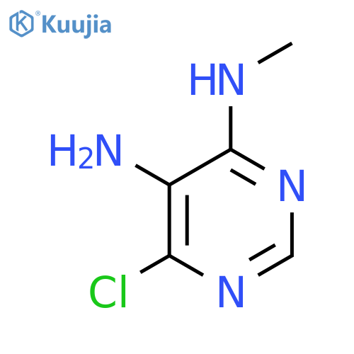 6-chloro-N4-methylpyrimidine-4,5-diamine structure