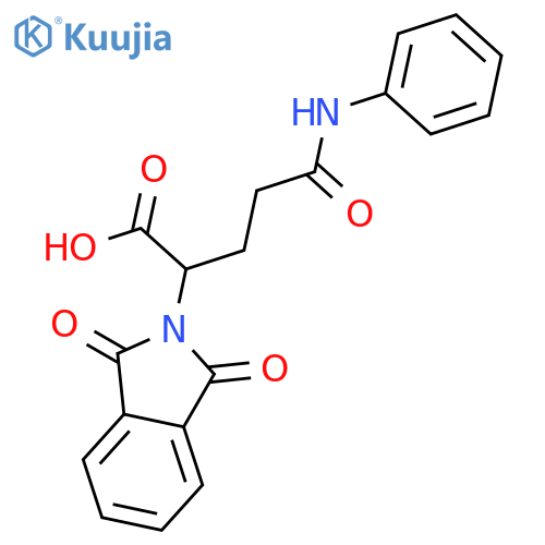 2-Phthalimidoglutaranilic Acid structure