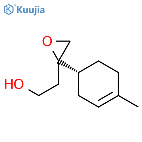 Oxiraneethanol, 2-[(1R)-4-methyl-3-cyclohexen-1-yl]- structure