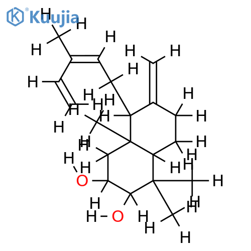 ent-labda-8(17),12Z,14-triene-2alpha,3beta-diol structure