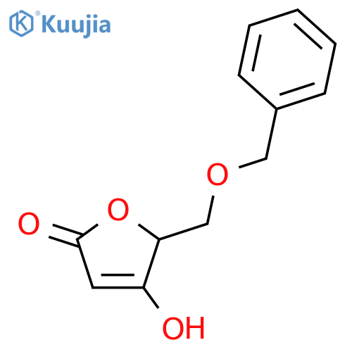 2(5H)-Furanone, 4-hydroxy-5-[(phenylmethoxy)methyl]- structure