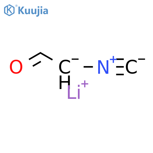 Acetaldehyde, isocyano-, ion(1-), lithium structure