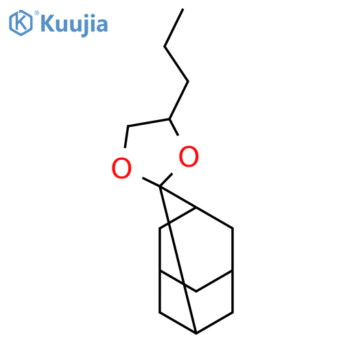 Spiro[1,3-dioxolane-2,2'-tricyclo[3.3.1.13,7]decane], 4-propyl- structure