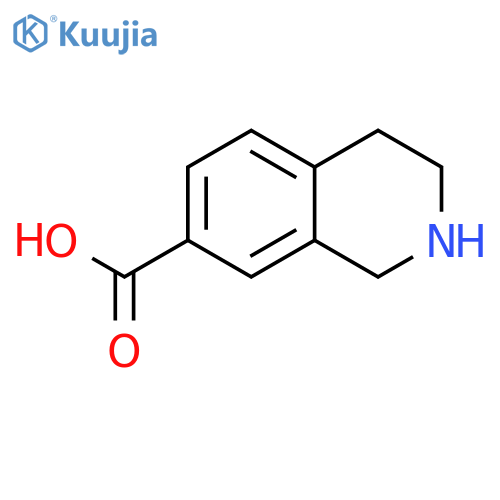1,2,3,4-Tetrahydro-Isoquinoline-7-Carboxylic Acid structure