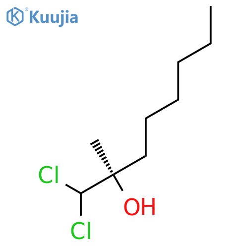 2-Octanol, 1,1-dichloro-2-methyl-, (2R)- structure