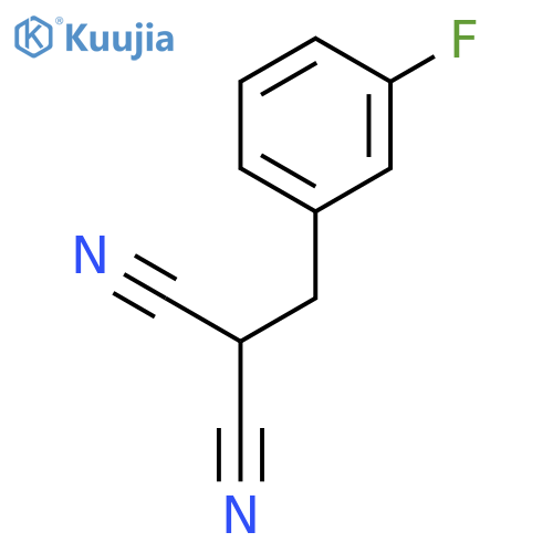 PROPANEDINITRILE, [(3-FLUOROPHENYL)METHYL]- structure