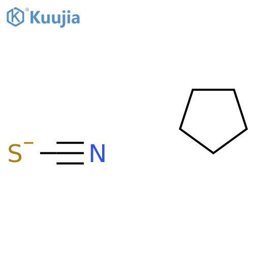 Cyclopentanethiocyanate structure