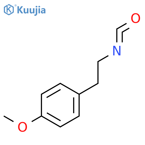 1-(2-isocyanatoethyl)-4-methoxybenzene structure