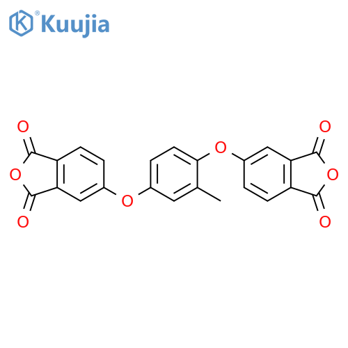1,3-Isobenzofurandione, 5,5'-[(2-methyl-1,4-phenylene)bis(oxy)]bis- structure