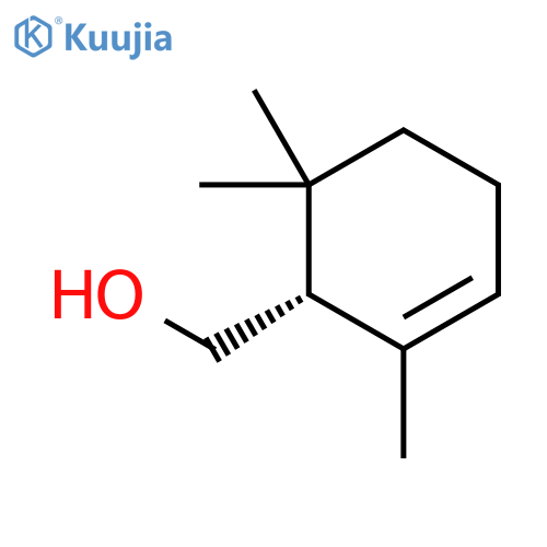 2-CYCLOHEXENE-1-METHANOL, 2,6,6-TRIMETHYL-, (R)- structure