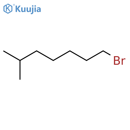 1-Bromo-6-methylheptane structure