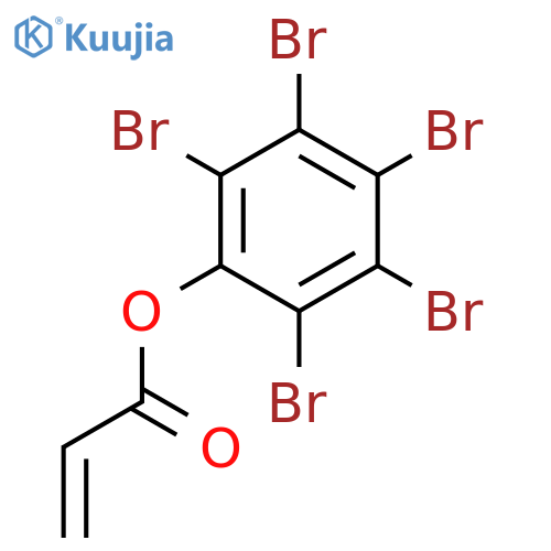 pentabromophenyl acrylate structure