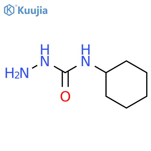 N-cyclohexylhydrazinecarboxamide hydrochloride structure