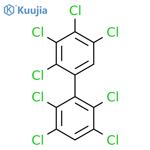 2,2',3,3',4,5,5',6'-Octachlorobiphenyl structure