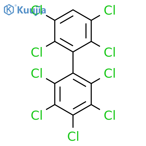 2,2',3,3',4,5,5',6,6'-Nonachlorobiphenyl structure