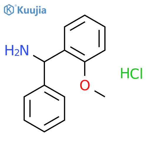(2-Methoxyphenyl)(phenyl)methanamine Hydrochloride structure