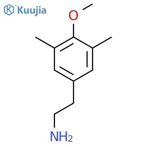 2-(4-methoxy-3,5-dimethylphenyl)ethan-1-amine structure