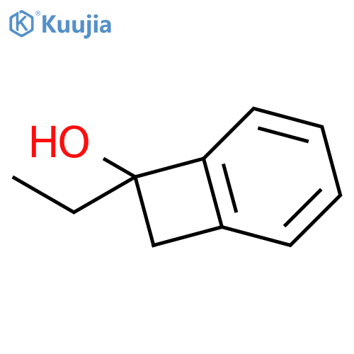 Bicyclo[4.2.0]octa-1,3,5-trien-7-ol, 7-ethyl- structure