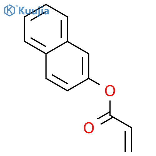 2-Propenoic acid, 2-naphthalenyl ester structure