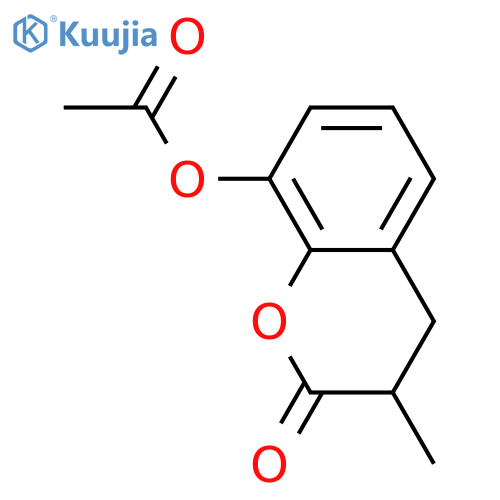 3,4-Dihydro-8-hydroxy-3-methyl-2H-1-benzopyran-2-one; Ac structure