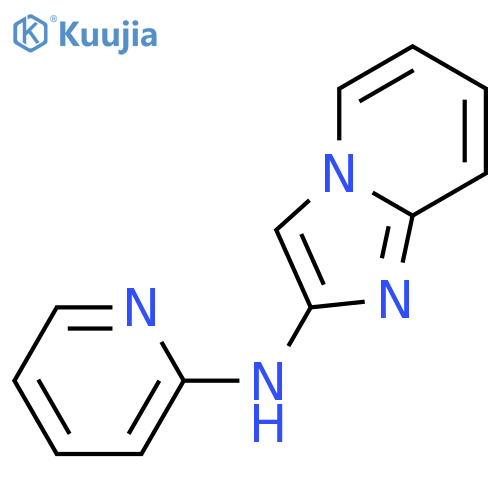 IMIDAZO[1,2-A]PYRIDIN-2-AMINE, N-2-PYRIDINYL- structure