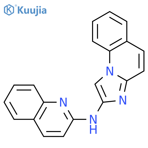 IMIDAZO[1,2-A]QUINOLIN-2-AMINE, N-2-QUINOLINYL- structure