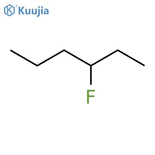 Hexane, 3-fluoro- structure