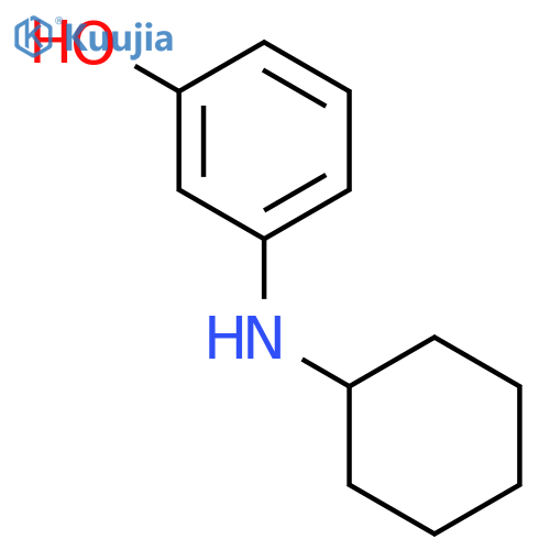 3-(Cyclohexylamino)phenol structure