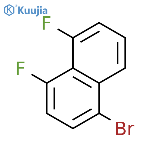 Naphthalene, 1-bromo-4,5-difluoro- structure