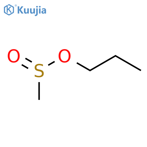 Methanesulfinic acid, propyl ester structure