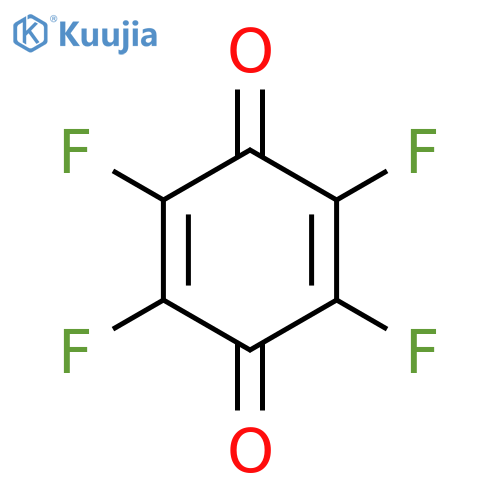 Tetrafluoro-1,4-benzoquinone structure