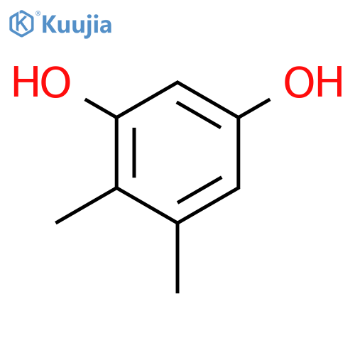 4,5-Dimethylbenzene-1,3-diol structure