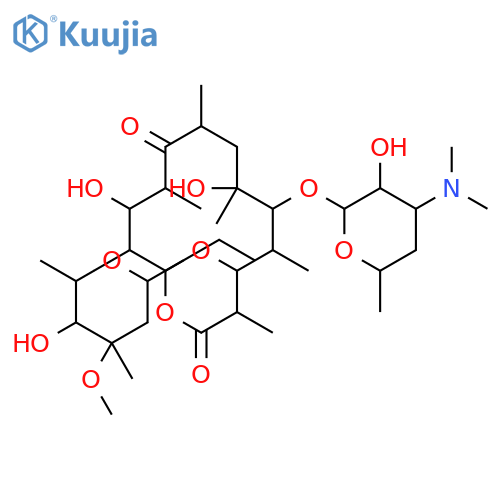 Erythromycin B (~90%) structure
