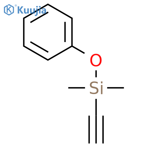 SILANE, ETHYNYLDIMETHYLPHENOXY- structure